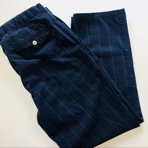 Peter Millar Mens Golf Pants Navy Pinstripe 38x30